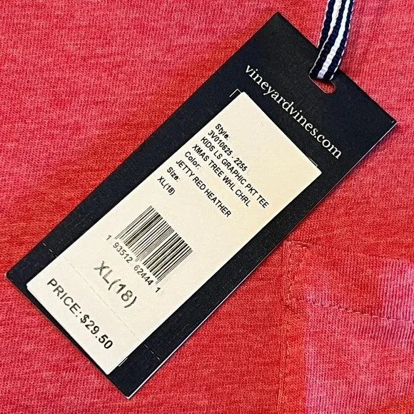 VINEYARD VINES Christmas Tree Whale Charleston - Picture 11 of 12